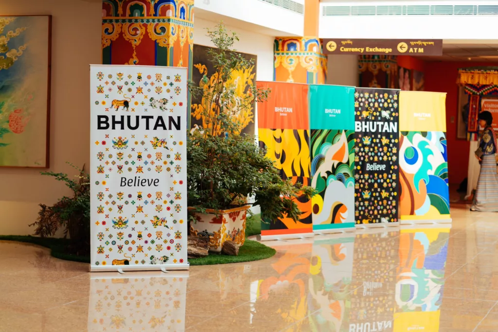 brand Bhutan sinage